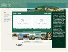 Tablet Screenshot of antica-terra.it